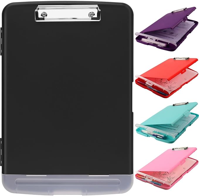 SFLHHDM Storage Clipboard with Pen Holder, High Capacity Clipboards by SFLHHDM