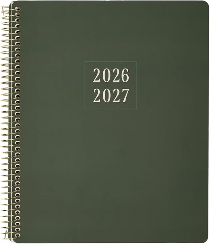 GO BIG Large-Print Planner April 2026–June 2027, 15-Month Twin-Loop-Bound by TheHappyPlanner