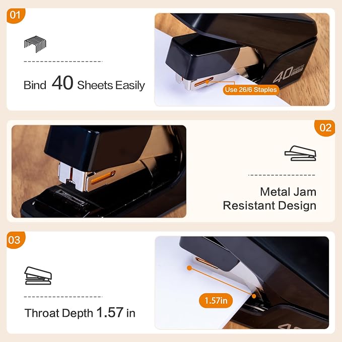 Deli Stapler, Effortless Staplers - Image 5