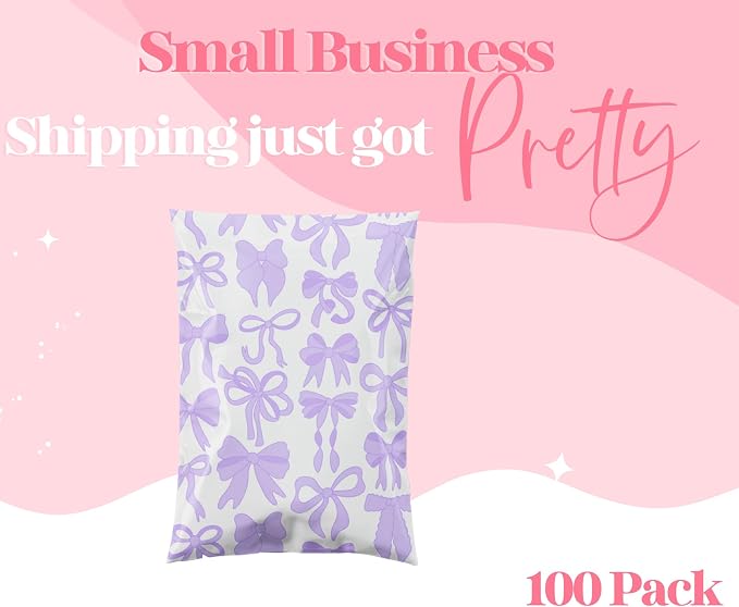 Pretty Package Store 10x13 Designer Poly Mailer 100 Pack Heavy Duty Waterproof - Image 6