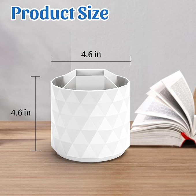 minimaliving Desk Organizer, Sparkling Diamond-like Pen Holder - Image 5