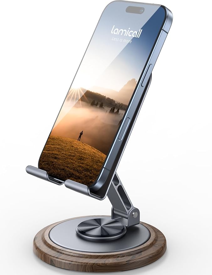 Lamicall Grey Phone Holder, Desk Accessories by Lamicall