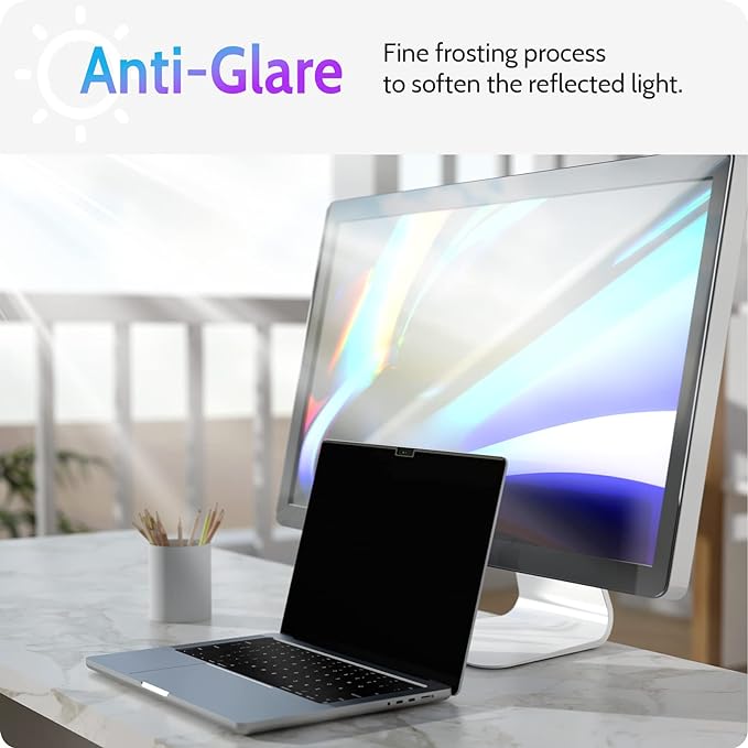 Peslv Magnetic Privacy Screen for MacBook Air 15 Inch - Image 4
