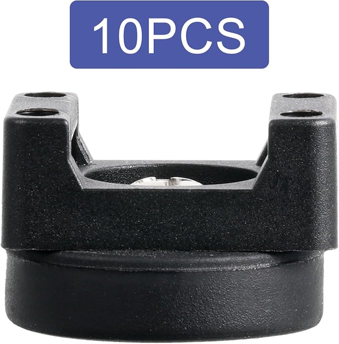 Yookeer Magnetic Zip Tie Mount Base Black Magnetic Cable Clips Wire Holder - Image 5