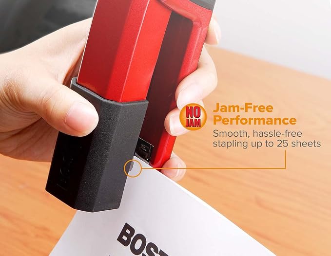 Bostitch Office Epic Metal 3 in 1 Stapler, 25 Sheet Capacity, Includes 210 - Image 6