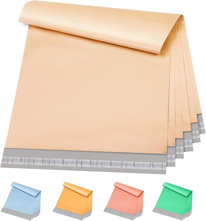 Metronic Poly Mailers 14.5x19 100 Pcs | Medium Size Shipping Bags by METRONIC