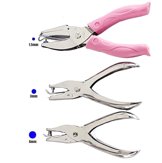 3 Piece Mini Hole Punch Set - Image 2