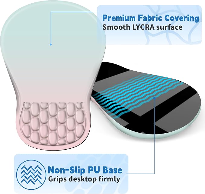 YIWEI Ergonomic Mouse Pad with Wrist Support - Image 5