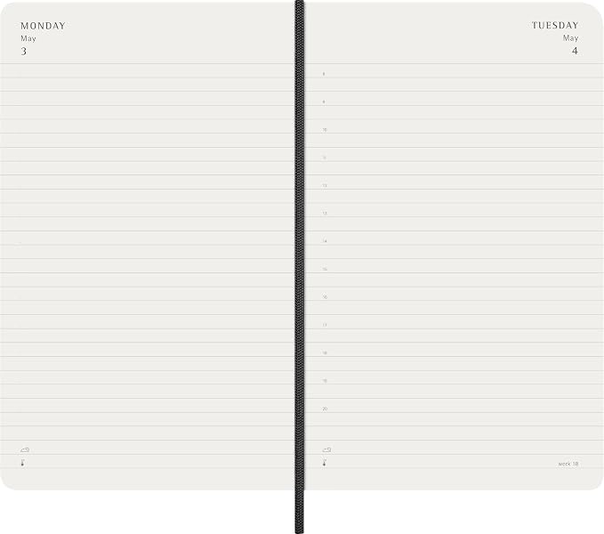 Moleskine Classic 18 Month 2026-2027 Daily Planner, Soft Cover, 608 pages - Image 6