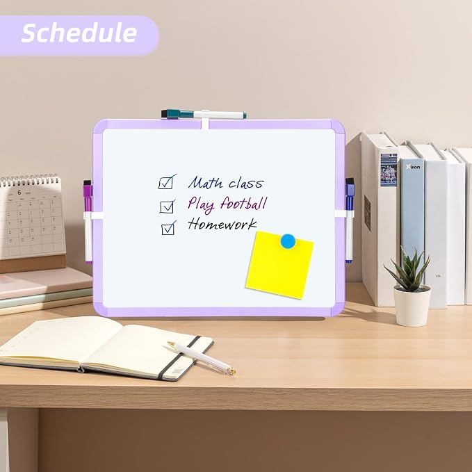 VUSIGN Small White Board Dry Erase - Image 4