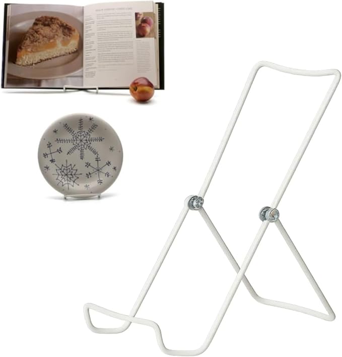 KINGDOM SOLUTIONS MADE IN USA 2-Pack Adjustable White Metal Easels by KINGDOMSOLUTIONS