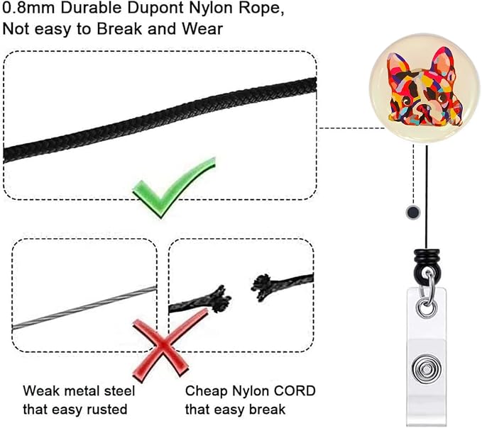 Funny Dog Badge Reel - Image 3
