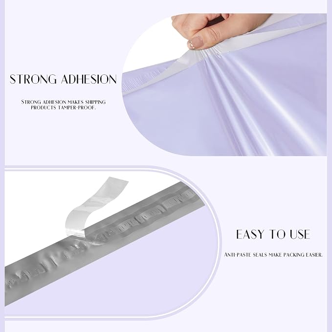 Metronic Poly Mailers 14.5X19 100 Pack, Strong Adhesive Shipping Bags - Image 3