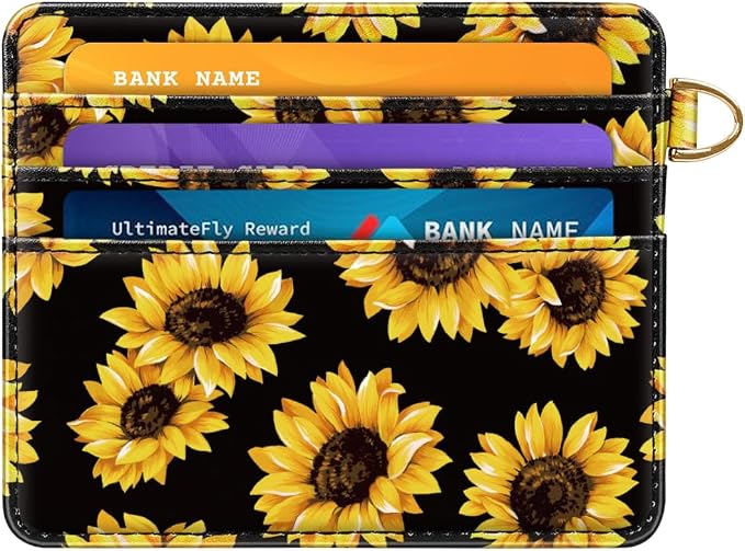 Slim Minimalist Pocket Credit Card Holder Wallet RFID Blocking Lightweight Thin - Image 8