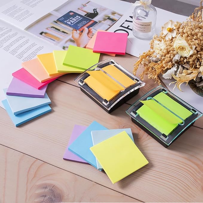 Pop Up Sticky Notes Refill, 3x3 in Popup Notepads, Accordion Stickies Super - Image 6