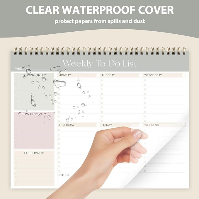 Weekly To Do List Notepad, Undated Planner - Image 5