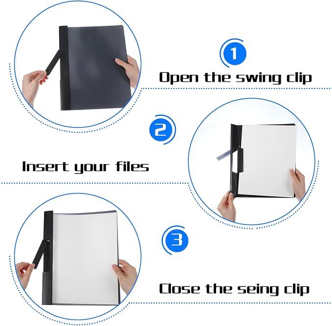 24 Pcs Clear Report Covers - Image 5
