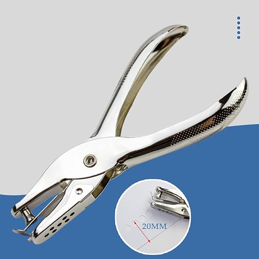 TENOC Handle Hole Punch 1-Piece, Paper Circle Bore Helper - Image 5