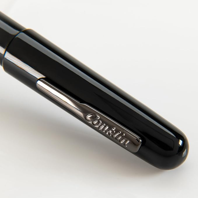 Conklin All American Fountain Pen in Black – Medium Nib, Timeless Design & - Image 13