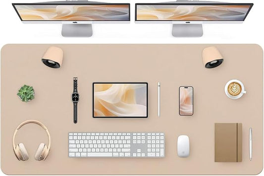 Bloss Extra Large Desk Mat 55" x 24", Non-Slip Dressing Table Cover Protector by Bloss