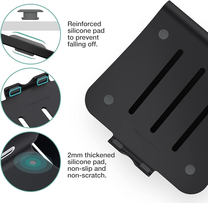 Laptop Stand, Aluminum Notebook Holder Riser Heat-Vent - Image 4