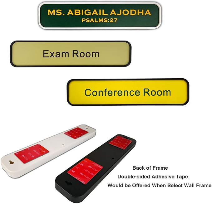 Personalized Architectural Name Plates, Office Nameplates - Image 4