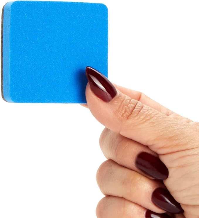 Juvale 24-Pack Square Magnetic Mini Dry Erase Erasers - Image 6