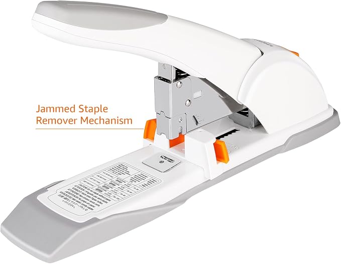 Amazon Basics Heavy-Duty Desktop Stapler, 130 Sheets High Capacity, Sturdy - Image 4