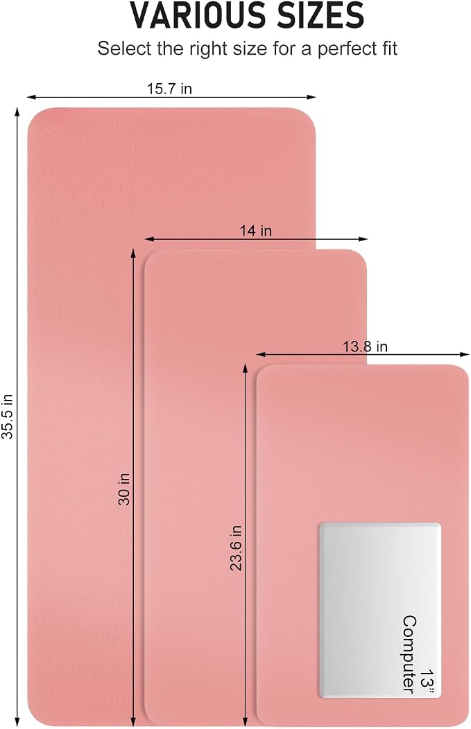 Desk Pad, Waterproof Laptop Computer Writing Mat - Image 6