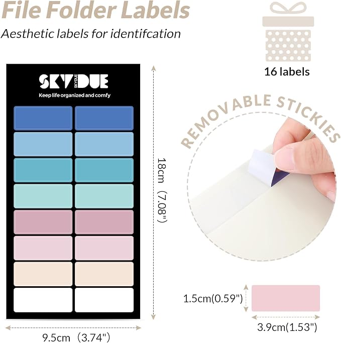 SKYDUE Accordion File Organizer, Expanding File Folder - Image 7