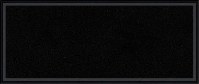 Amanti Art Black Cork Board for Wall, 13x31 Vision Board with Black Wood Frame, Medium Corkboard Office Decor for Home Organization, Modern Corkboard Pinboard to Display Items for Home Organization-DeskLoop Office