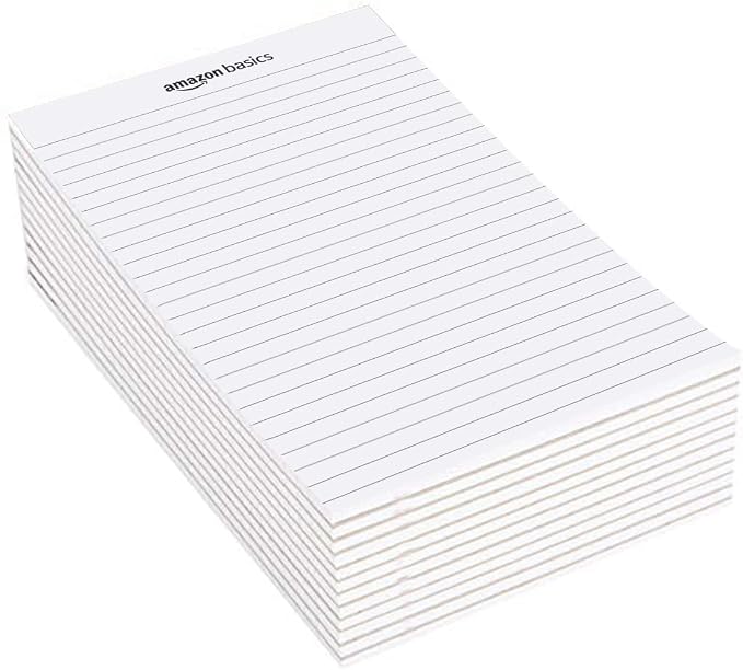 Amazon Basics Legal/Wide Ruled 8-1/2 by 11-3/4 Legal Pad - Image 3
