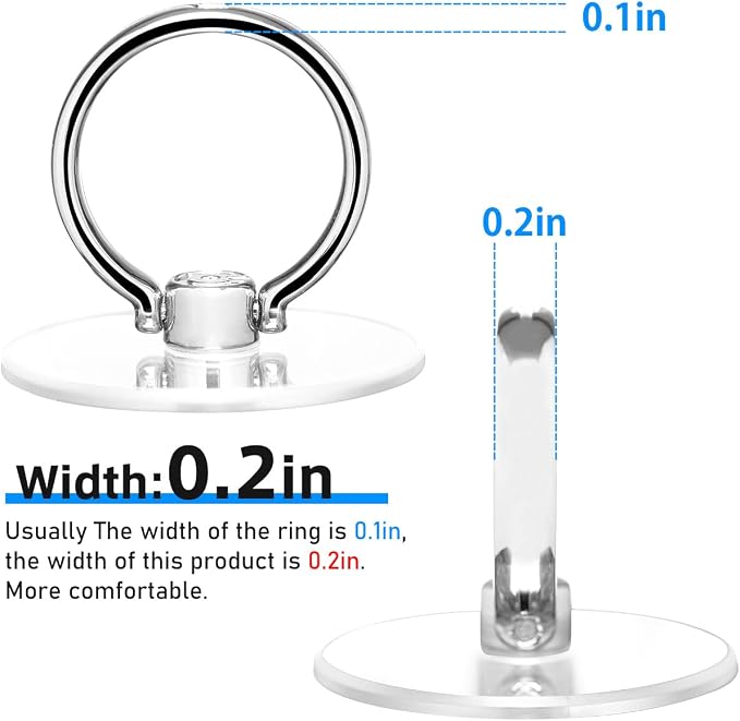 Transparent Phone Ring Stand Holder - Image 4
