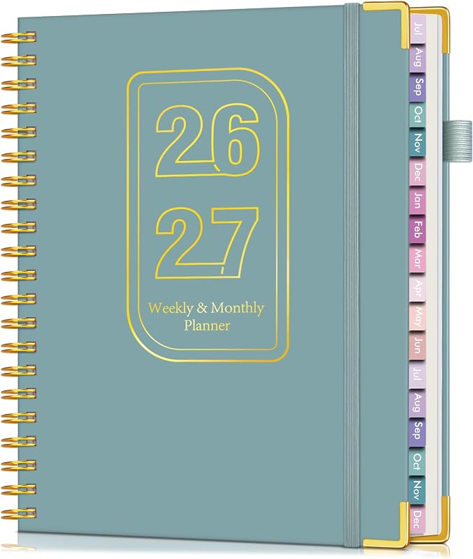 Academic Planner 2026-2027, 18 Months Weekly and Monthly Hardcover Planner by Unknown