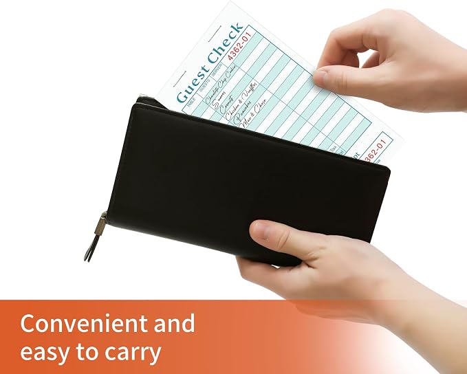 Guest Checks Books for Servers, Server Note Pads, Waitress Notepad for - Image 5