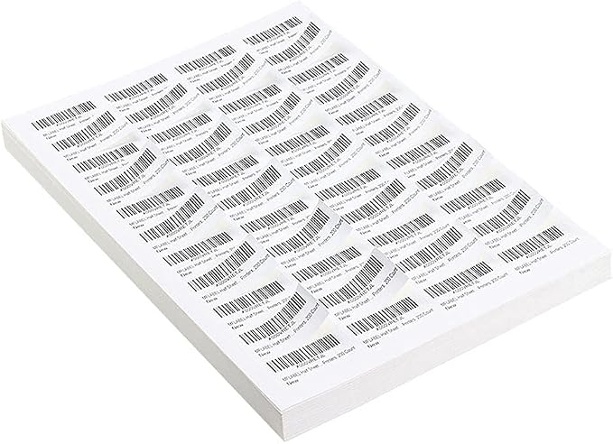 LabelMore 30 up Labels 1" X 2-5/8" Shipping Address FBA Labels - Image 3