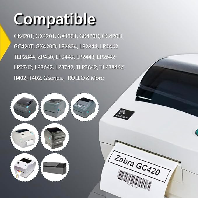 BETCKEY - 4" x 1" Multipurpose Labels Compatible - Image 2