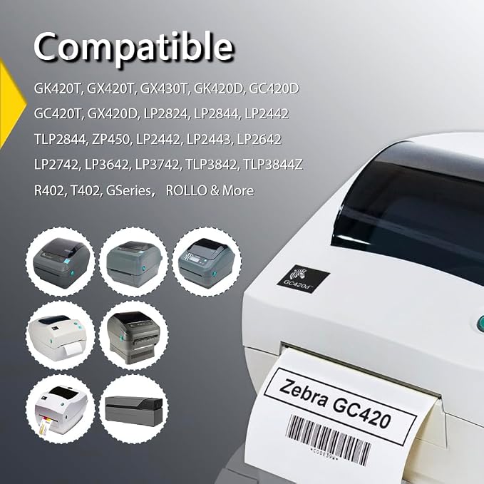 BETCKEY - 3" x 3" Multipurpose & Large Square Labels Compatible - Image 2