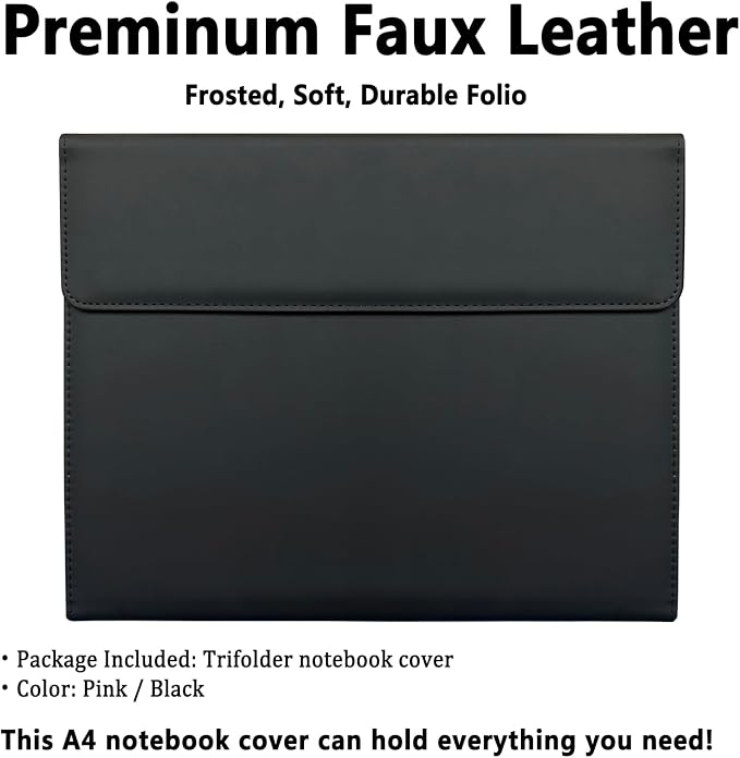 Triple Portfolio Folder Notebook Cover - Image 4