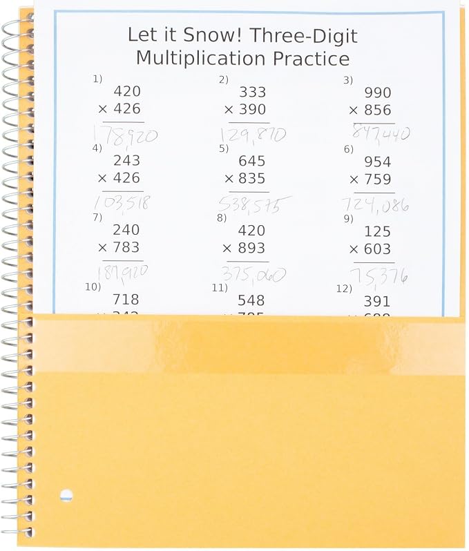 Five Star Spiral Notebook + Study App, 5 Subject, Wide Ruled Paper, 200 Sheets - Image 3