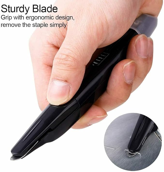 Staple Remover with Cutter Tool Utility Knife Staple Puller Multifunction - Image 2