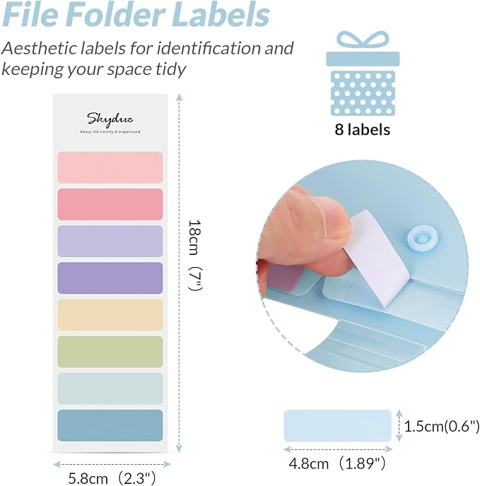 SKYDUE Expanding File Organizer - Image 5