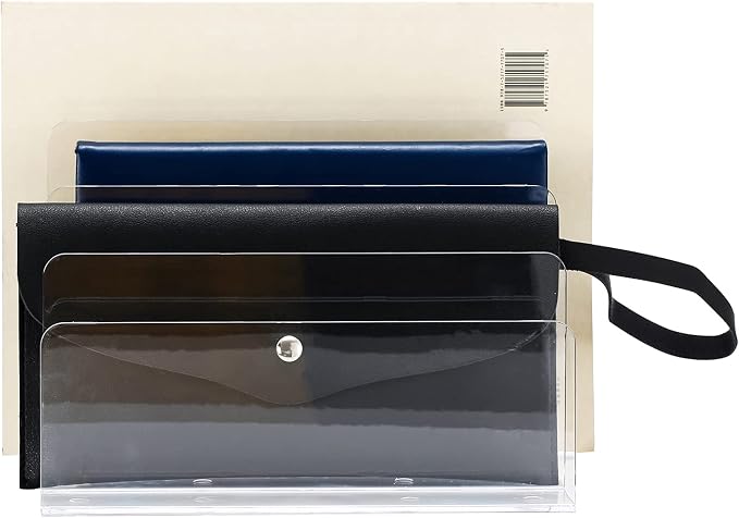 Sooyee File Organizer for Desk, Mail Organizer Countertop, 4-Section File - Image 3