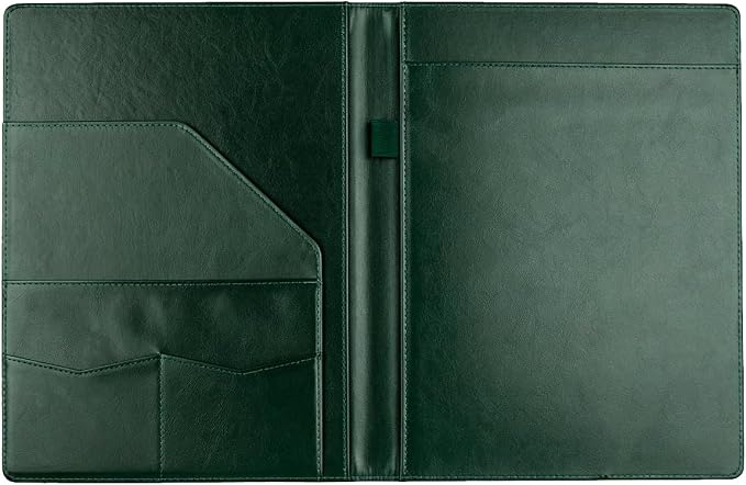 Padfolio Portfolio Binder, Faux Leather Folder, Resume Interview Legal Document - Image 3