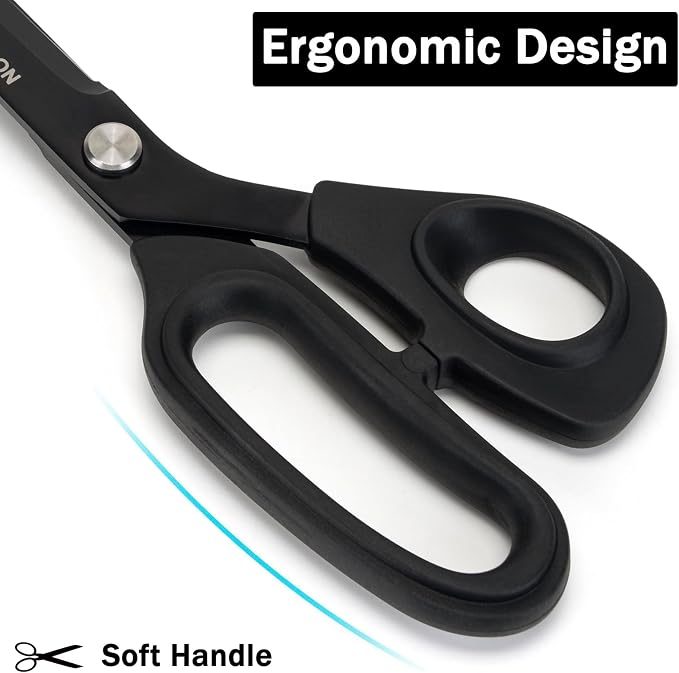 10" Scissors All Purpose, Heavy Duty Scissors - Image 5