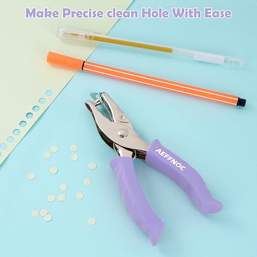 AEFFNOC Single Hole Punch, One Hole Puncher - Image 5