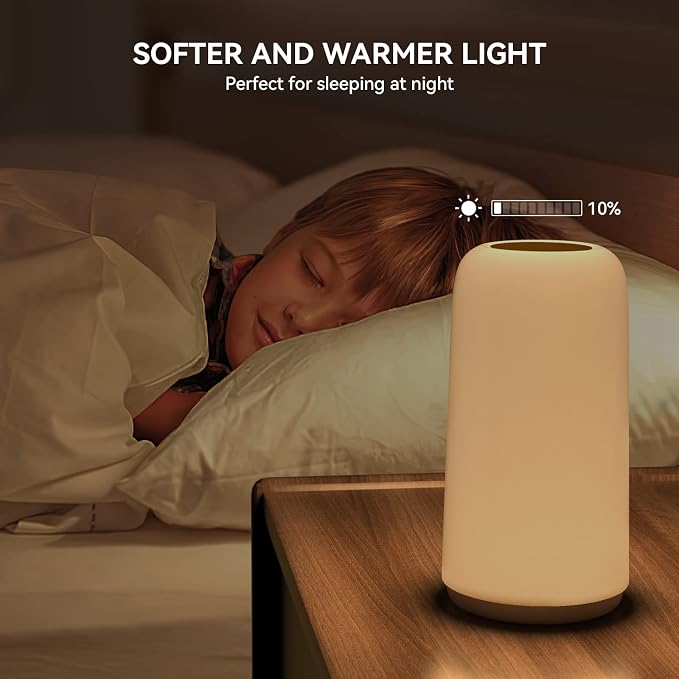 Touch Bedside Table LED Lamp, Birthday Gifts - Image 8