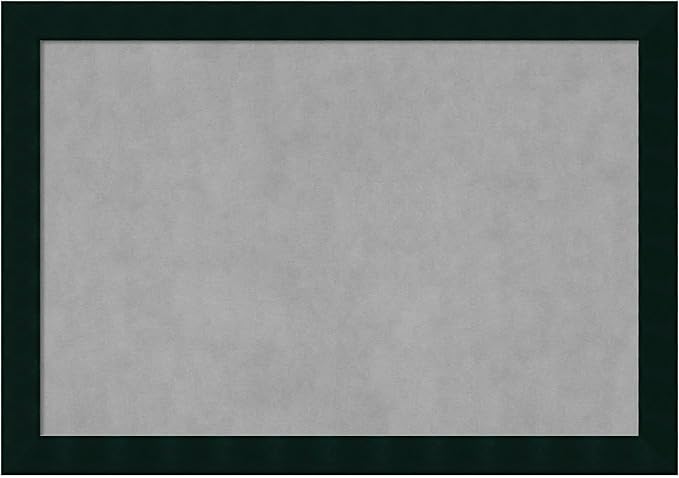 Amanti Art Black Framed Magnetic Board 28x40 Large Vision Board by AmantiArt