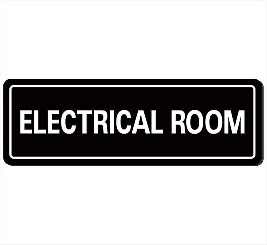 Electrical Room Sign by Unknown