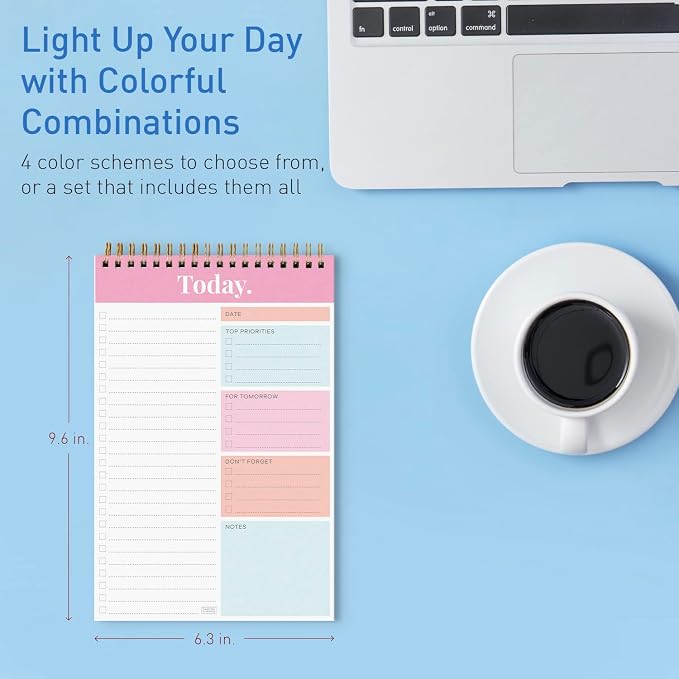 Sweetzer & Orange Daily & Weekly To Do List Notepad – Undated Work Planner & - Image 5